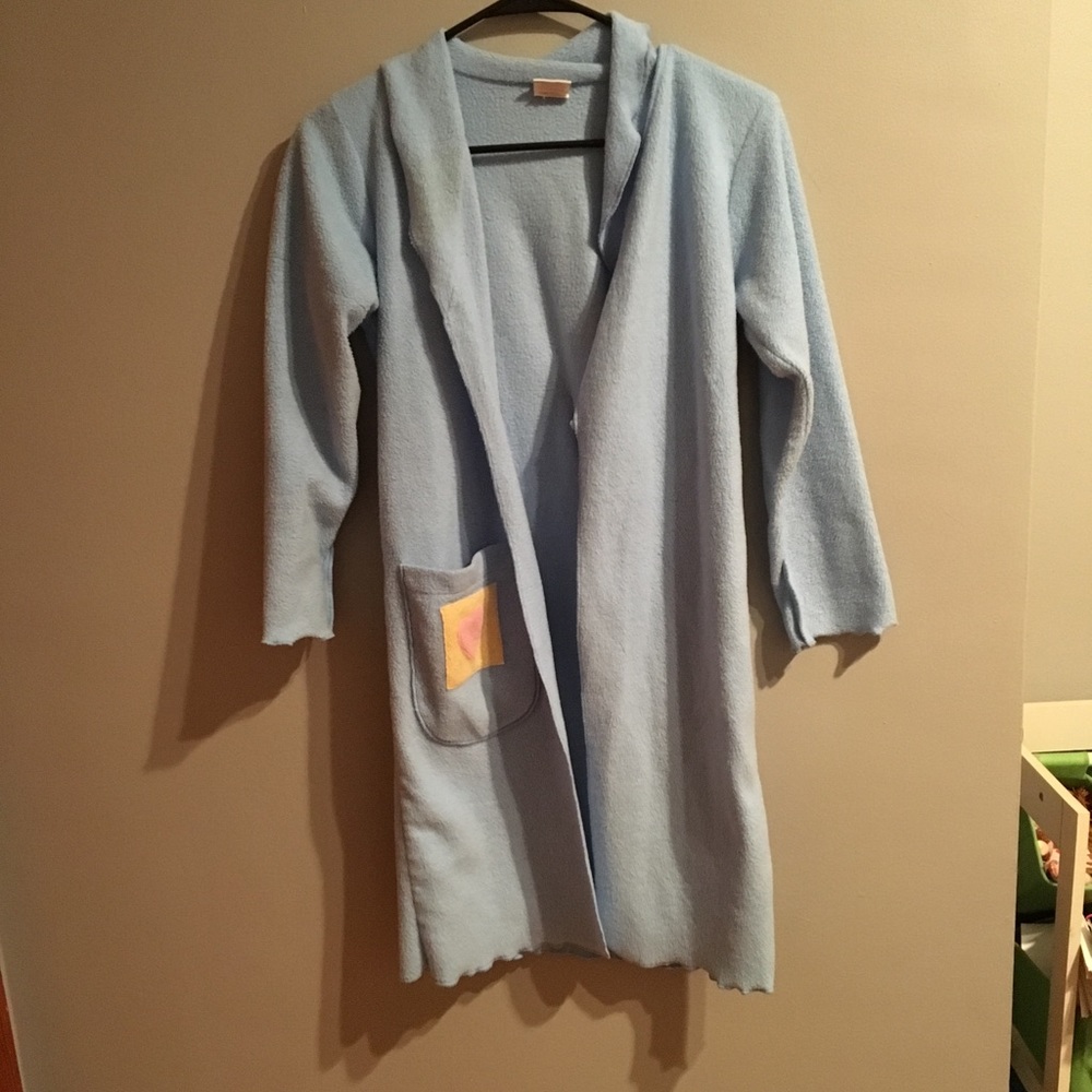 Ali Mac light blue kids robe